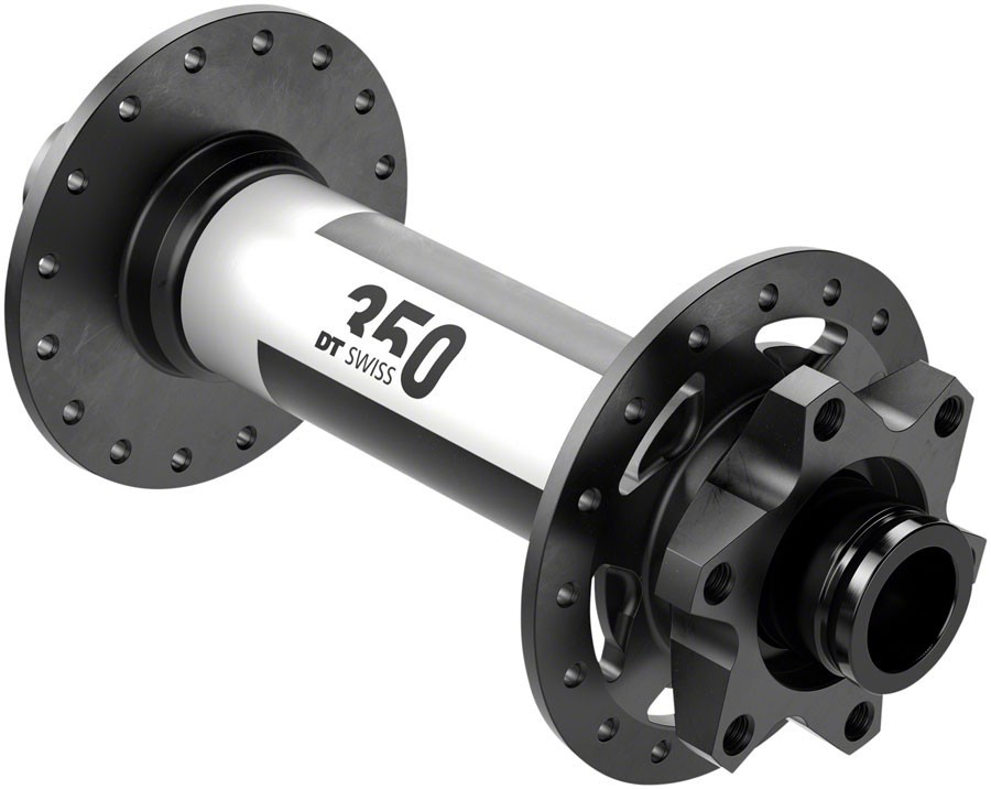 DT Swiss 350 Front Hub – 15 x 150mm, 6-Bolt, Black, 32H