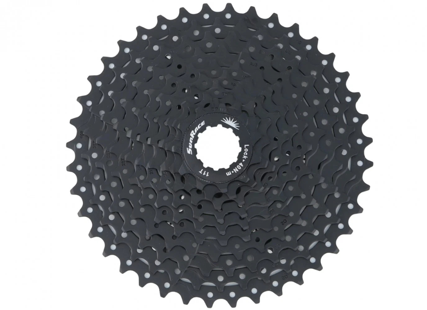 SunRace CSMS3 10 Speed Cassette 11-42T Bike Bicycle 10s Cassette – Black