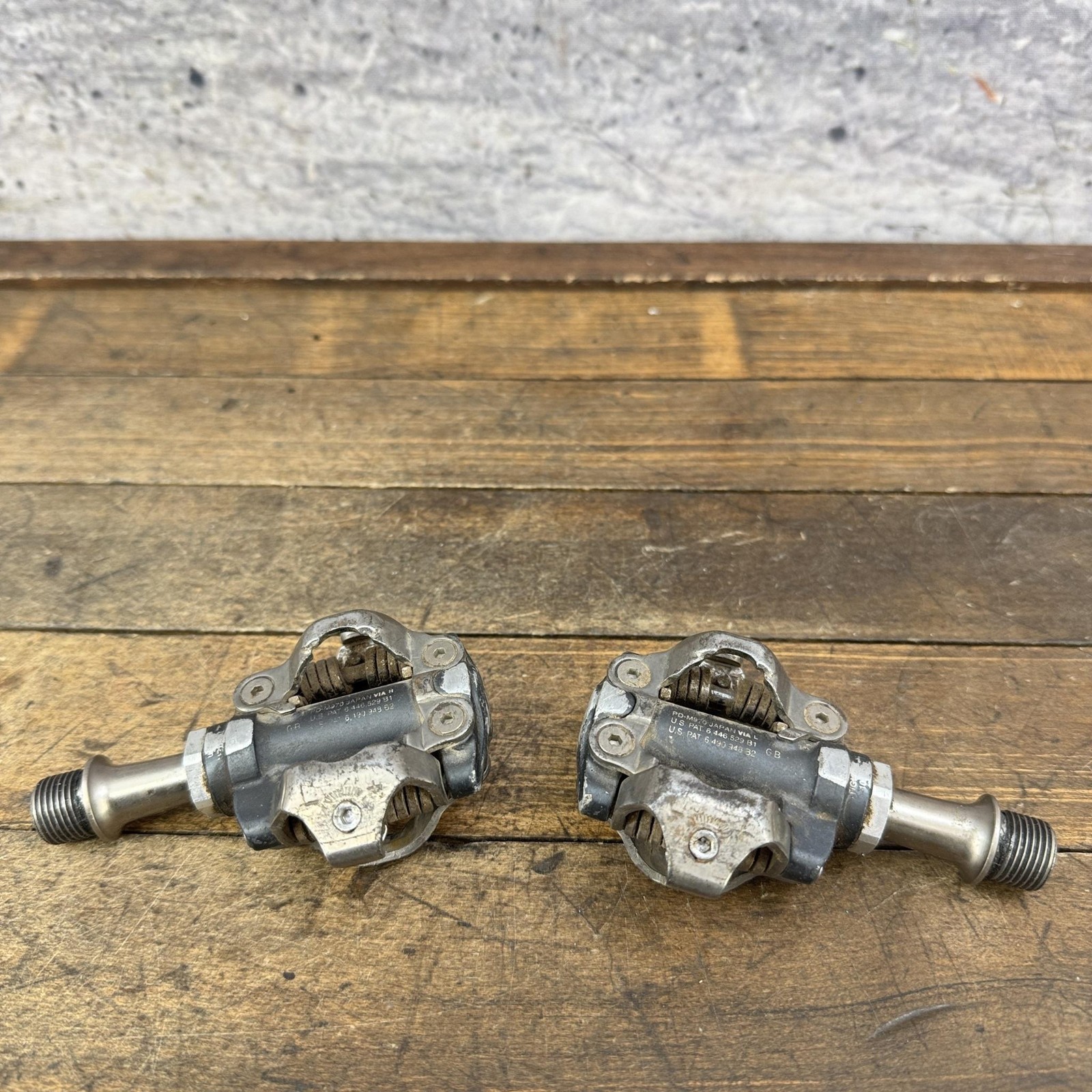 Shimano XTR PD-M970 Pedals Clipless 9/16 In MTB Black Mountain Bike SPD