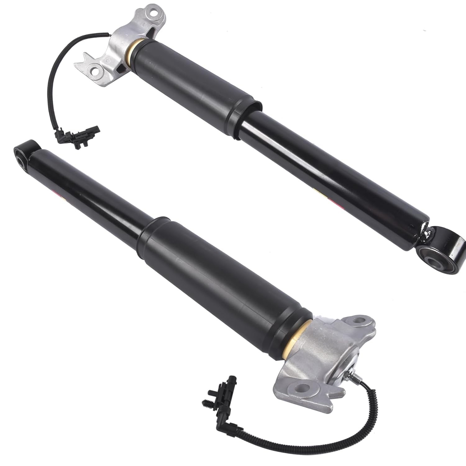 Rear Shock Absorbers Struts Pair w Upper Mount Electric Assembly Suspension