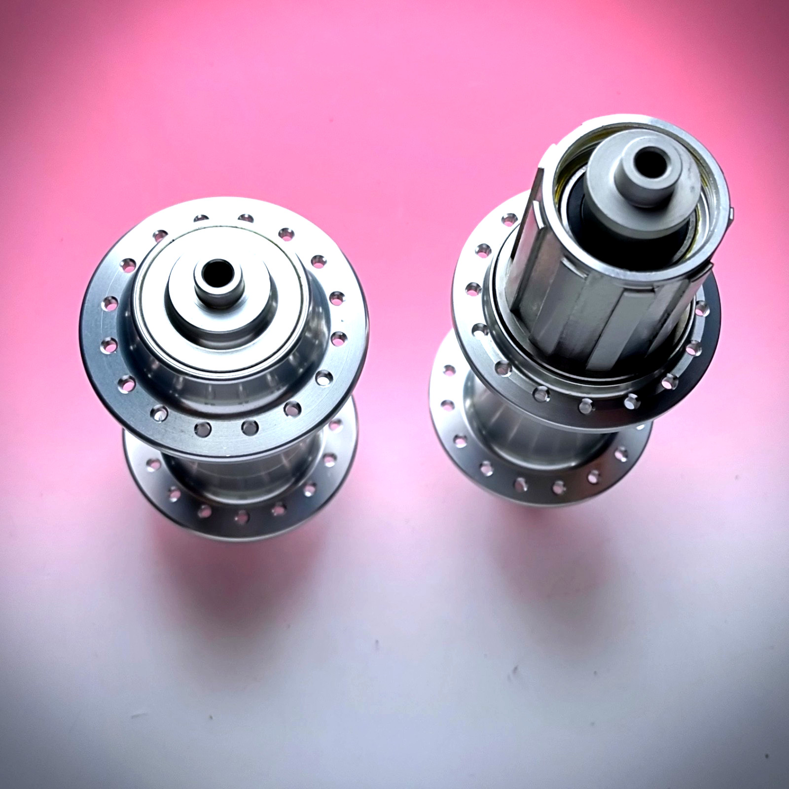 PMP HUB HUBS SET 32H NOS 10s CNC NEW 32 HOLES RETRO CULT MTB MOUNTAIN BIKE ATB NOS