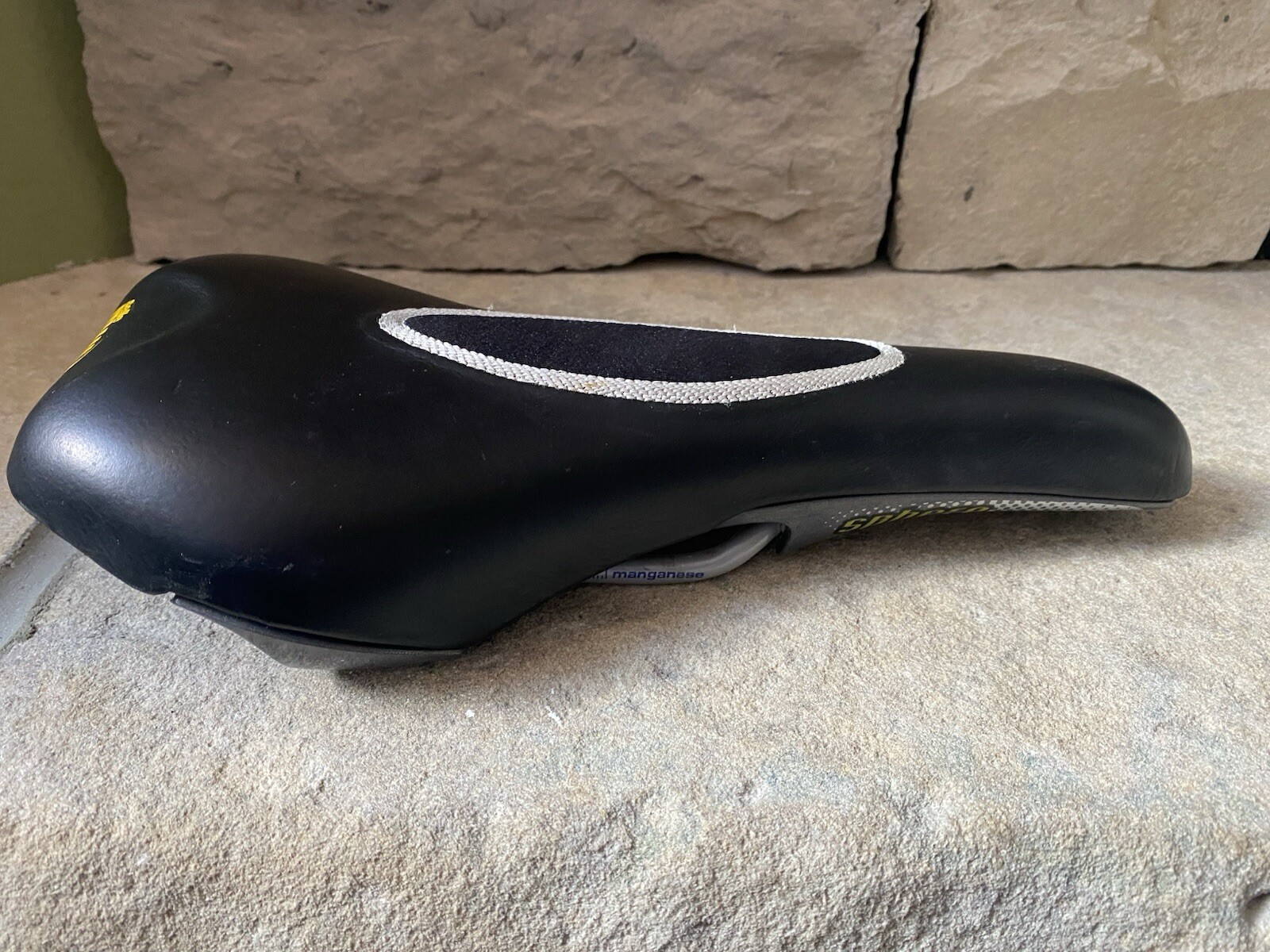 Selle Italia Sphere Road Saddle Seat Bike Bicycling Vtg 90s Italy Manganese