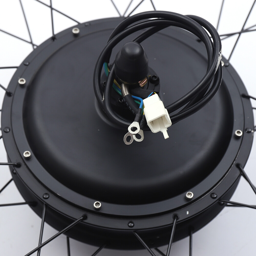 48V 1500W 26 inch LCD Fat Snow Tire Electric Bicycle E-Bike Rear Wheel Hub Motor