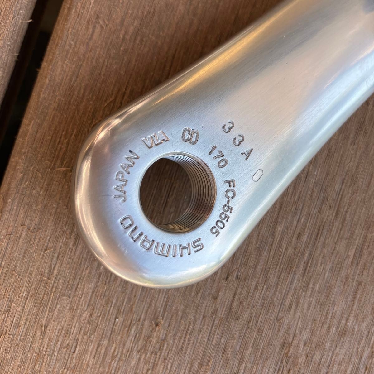 Shimano 105 FC-5500 Triple Crankset 170mm 52/42/30T Octalink Silver
