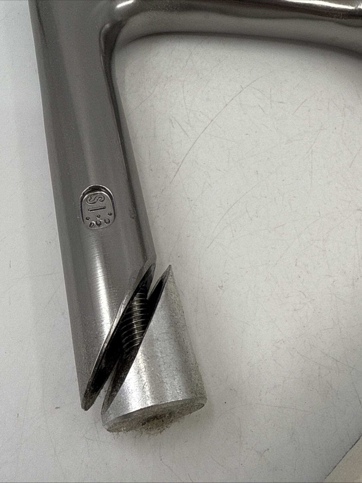 NOS 3T Status Century Gray 120mm Length 25.8-26.0mm Alloy 22.2mm Quill Stem