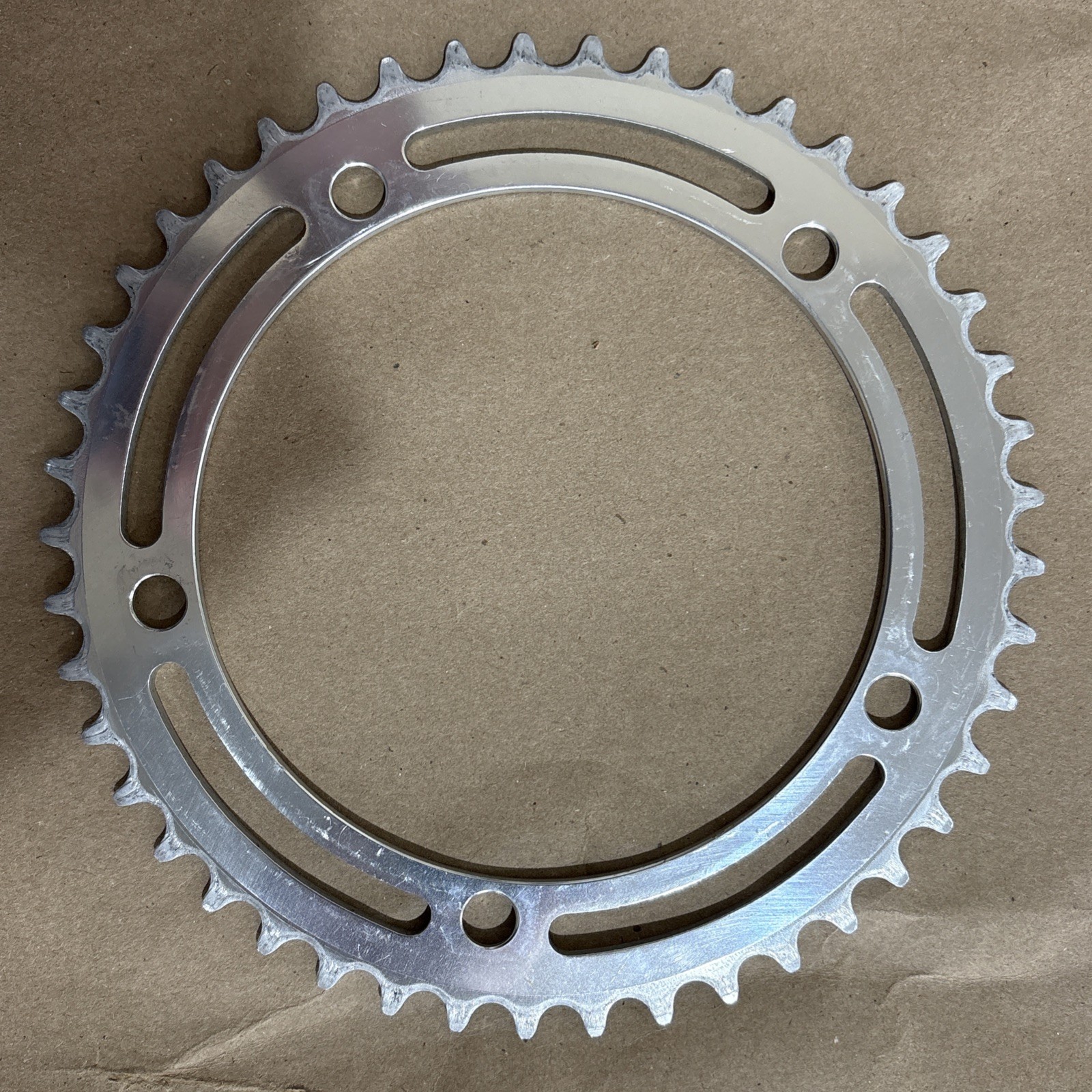 CAMPAGNOLO RECORD CHAIN RING 45 TOOTH 144 BCD 6, 7, OR 8 SPEED