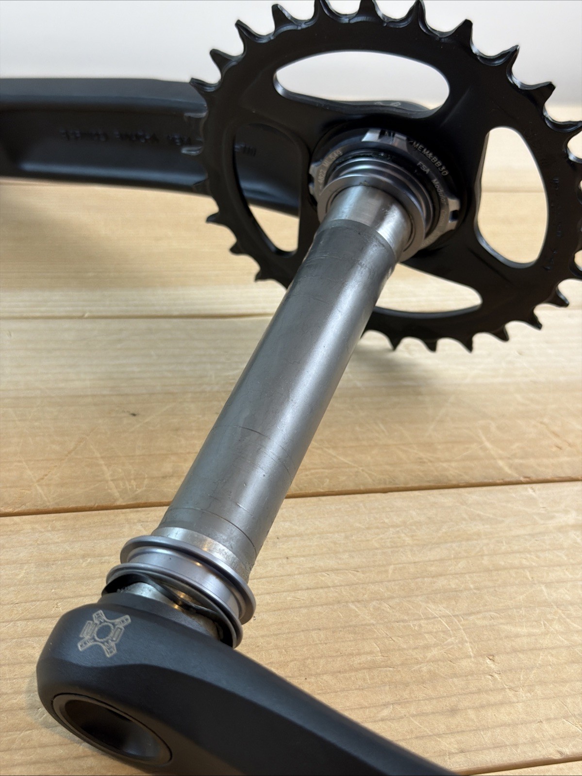 FSA Comet Fat Bike 100mm Crankset 1 x 11/12 175mm, 30T 190/197 OLD w/BB #5419