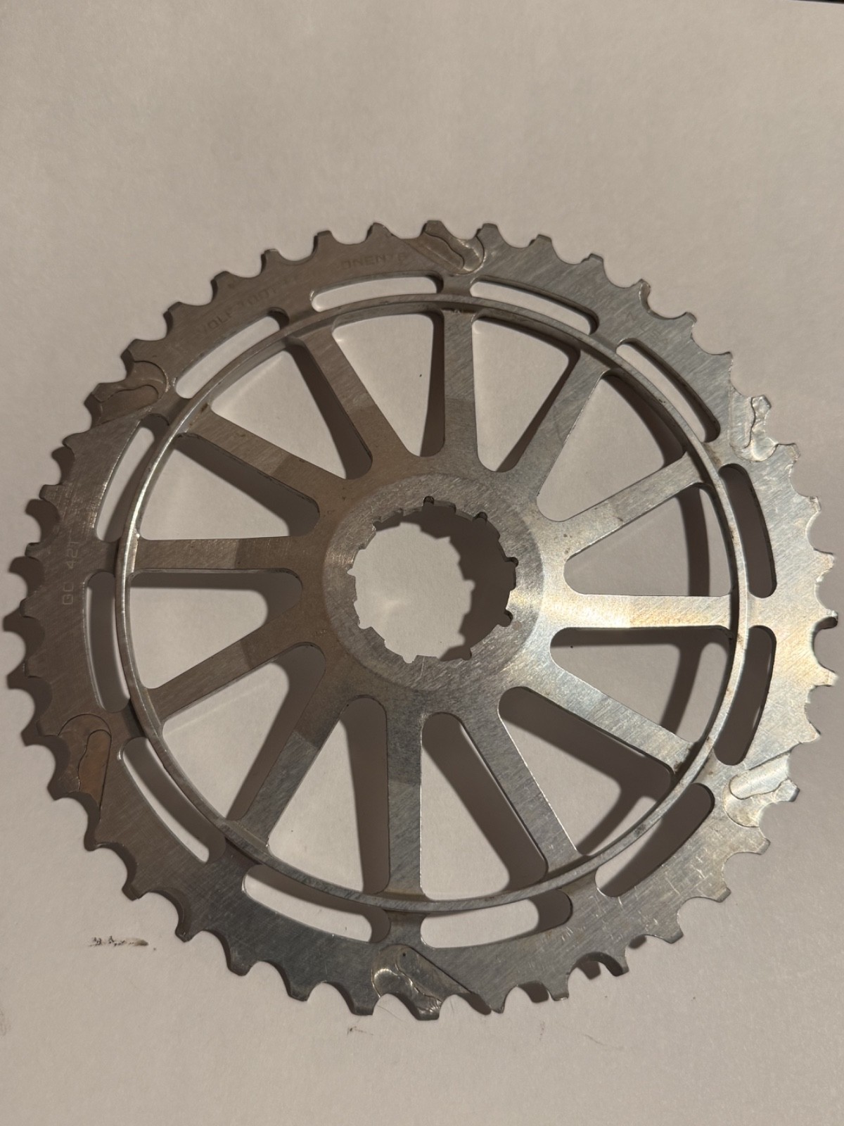 Silver Wolf Tooth Components GC42 42t SRAM Cassette Cog Conversion Sprocket