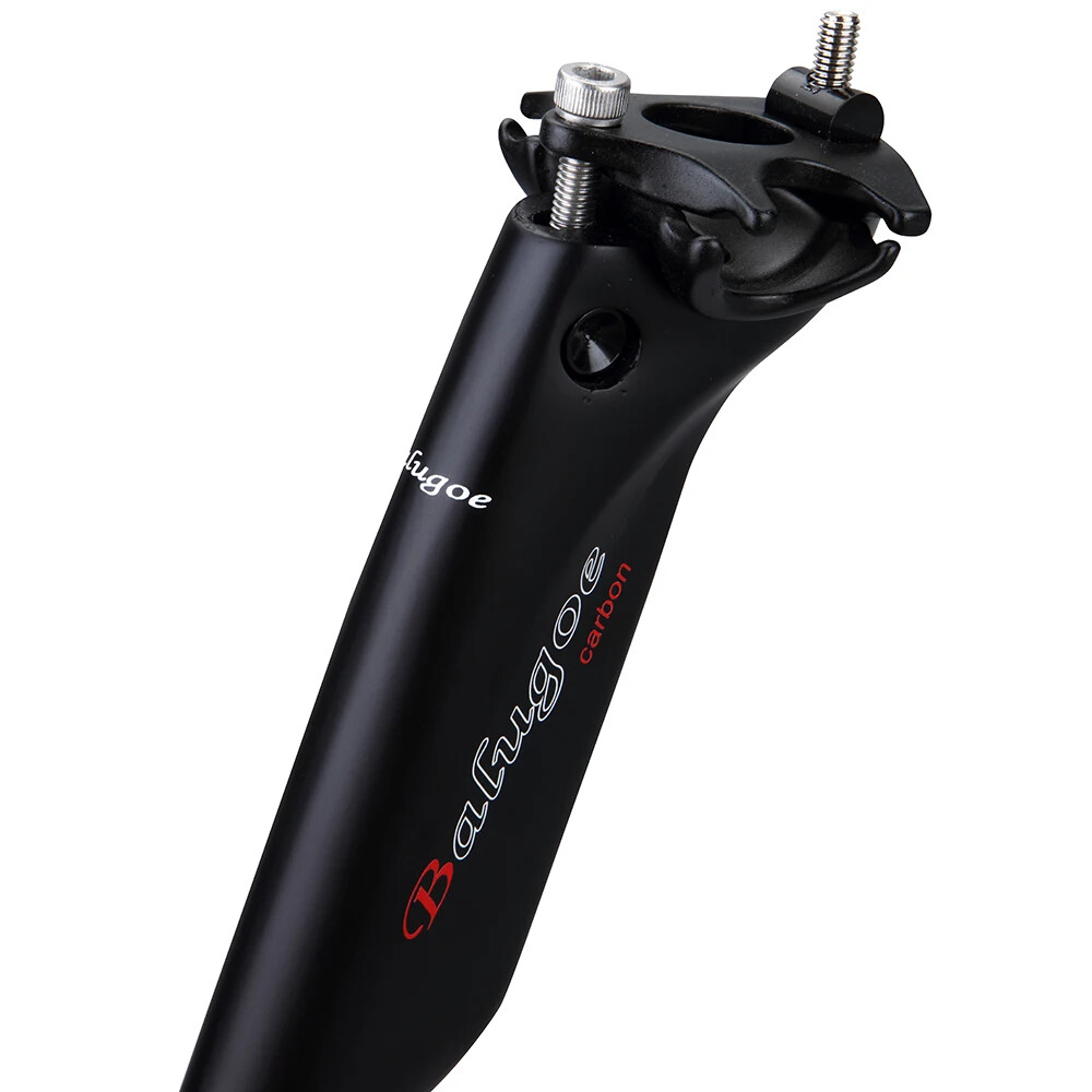 Carbon Fiber Bike Seat Post Saddle Tube Handlebar Stem Genuine Shock Car Car Rod