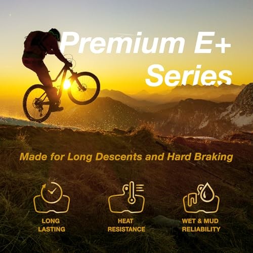 Disc Bike Brake Pads Compatible with SRAM Code R Gold (eMTB) – 1 Pair – w/PIN
