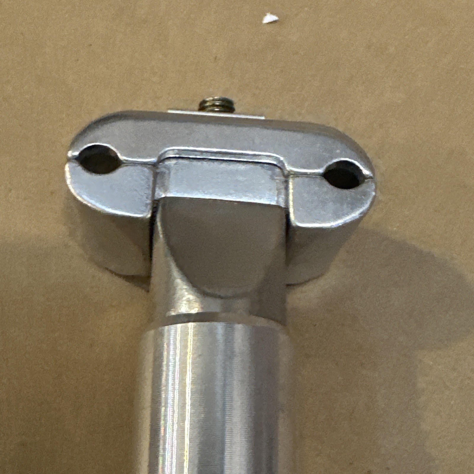 Bike Bicycle Alloy Seat Post 25.4mm Length 350mm No Logo Silver Offset