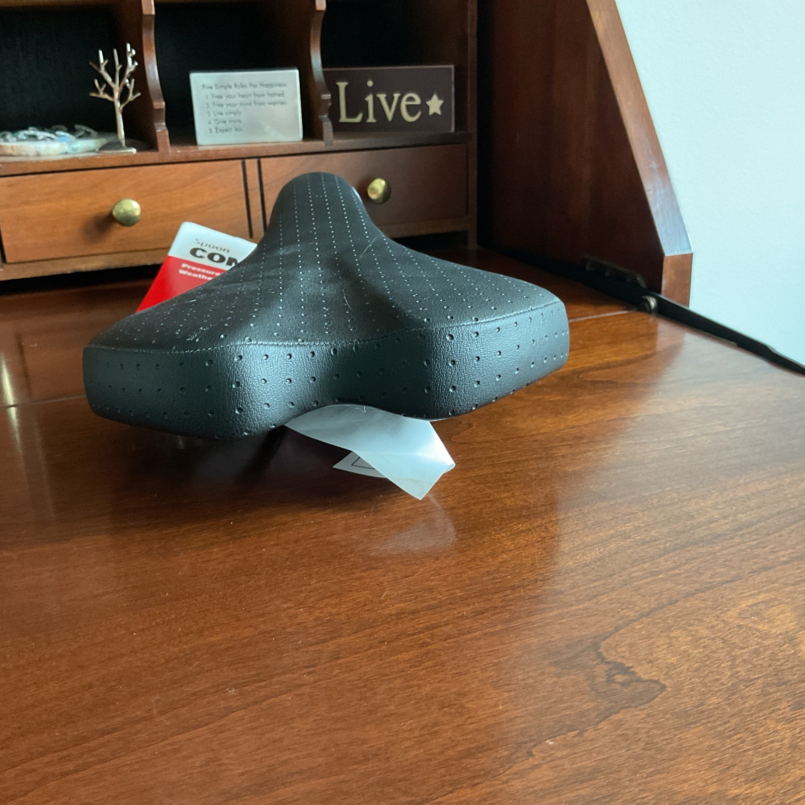 Charge Spoon Comfort Foam Bike Black Water Resistant Saddle Seat NEW