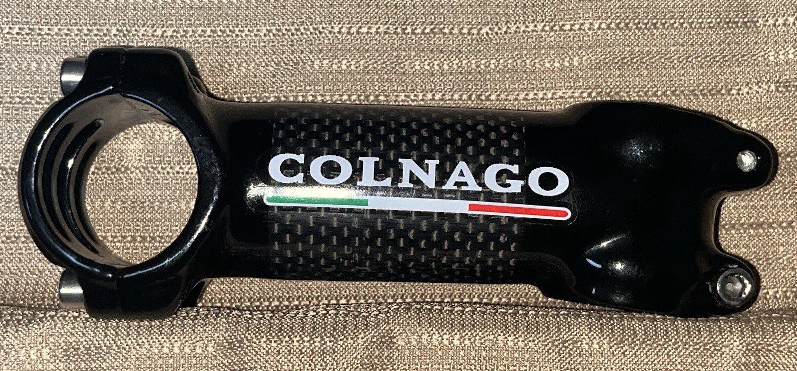New “Colnago Custom” Alloy Threadless Stem 100 or 110 mm, 1 1/8”, 31.8 mm Gloss