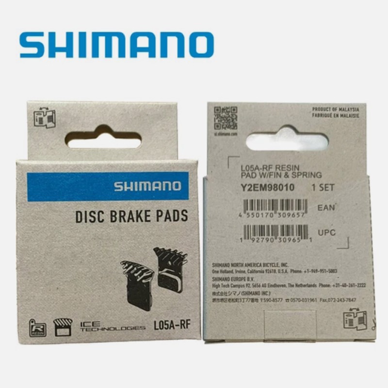 2 Pair Shimano L05A Resin Disc Brake Pads ICE-TECH Road Bike Pad fit L04C L05A
