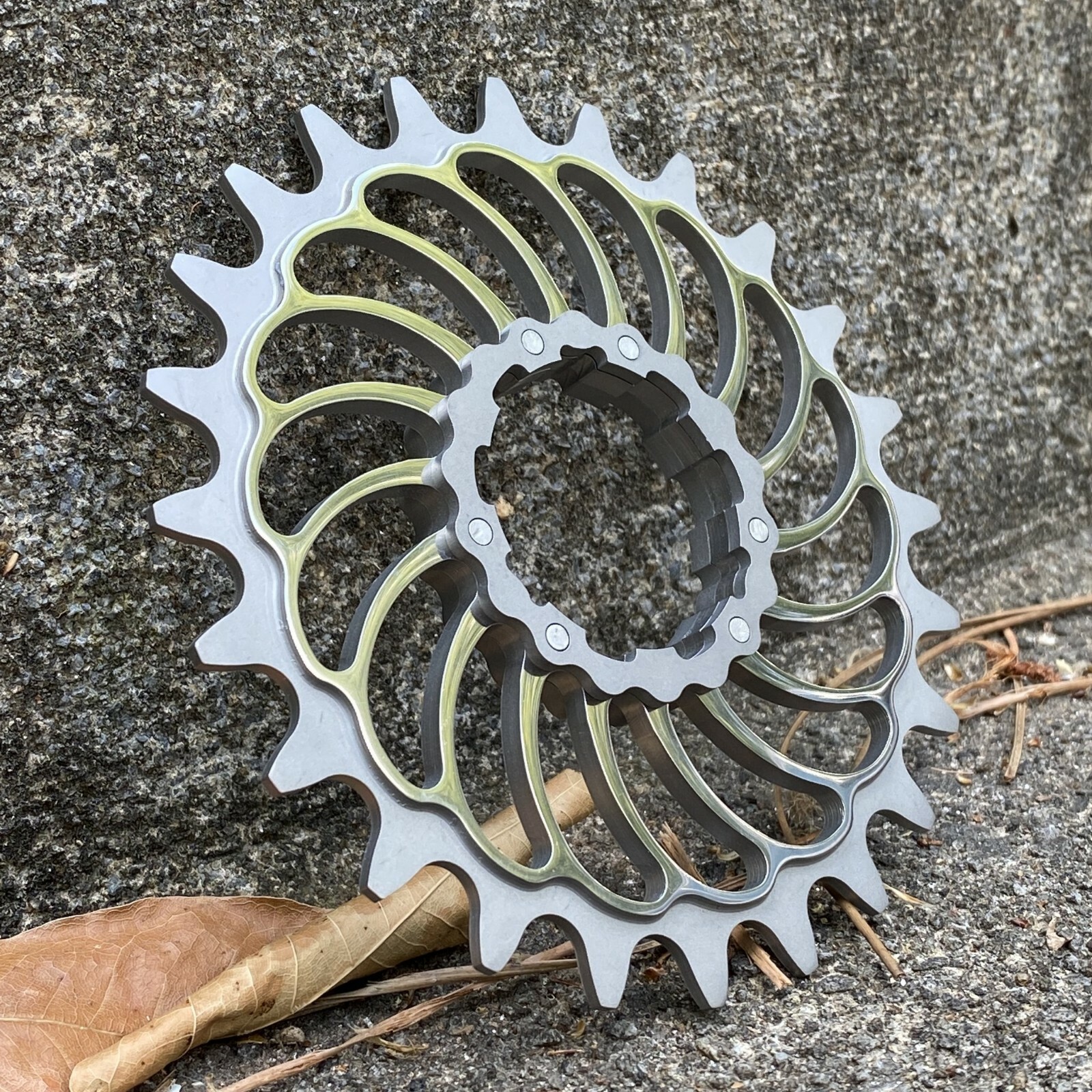 Boone Titanium Single Speed Double Step Cog Shimano HG 14 – 24 Tooth Options USA