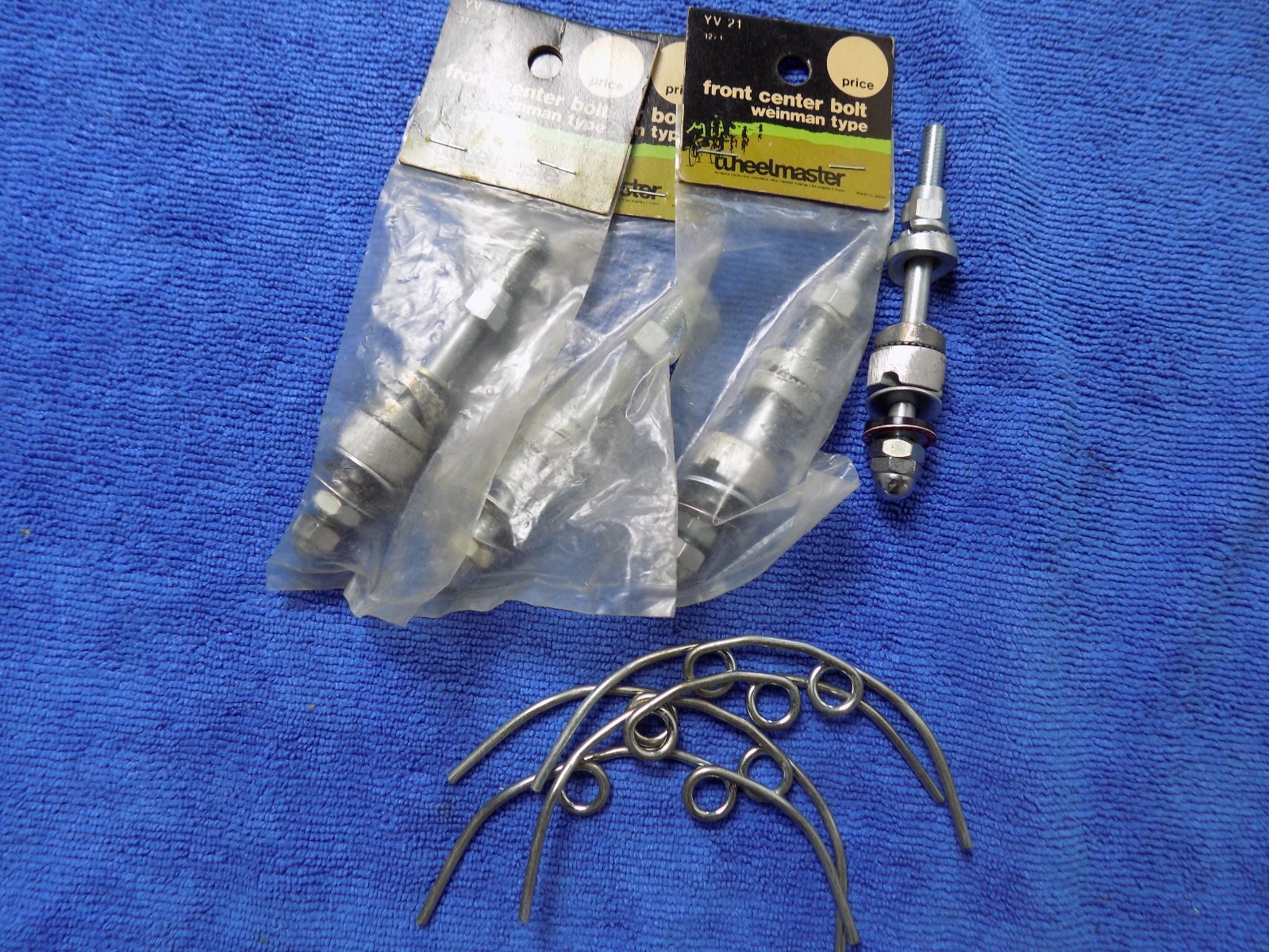 VNTG CHERRY HI-STOP 4 WEINMANN FRNT CTR BOLT/SPRING FOR SIDE PULL CALIPER NOS JP