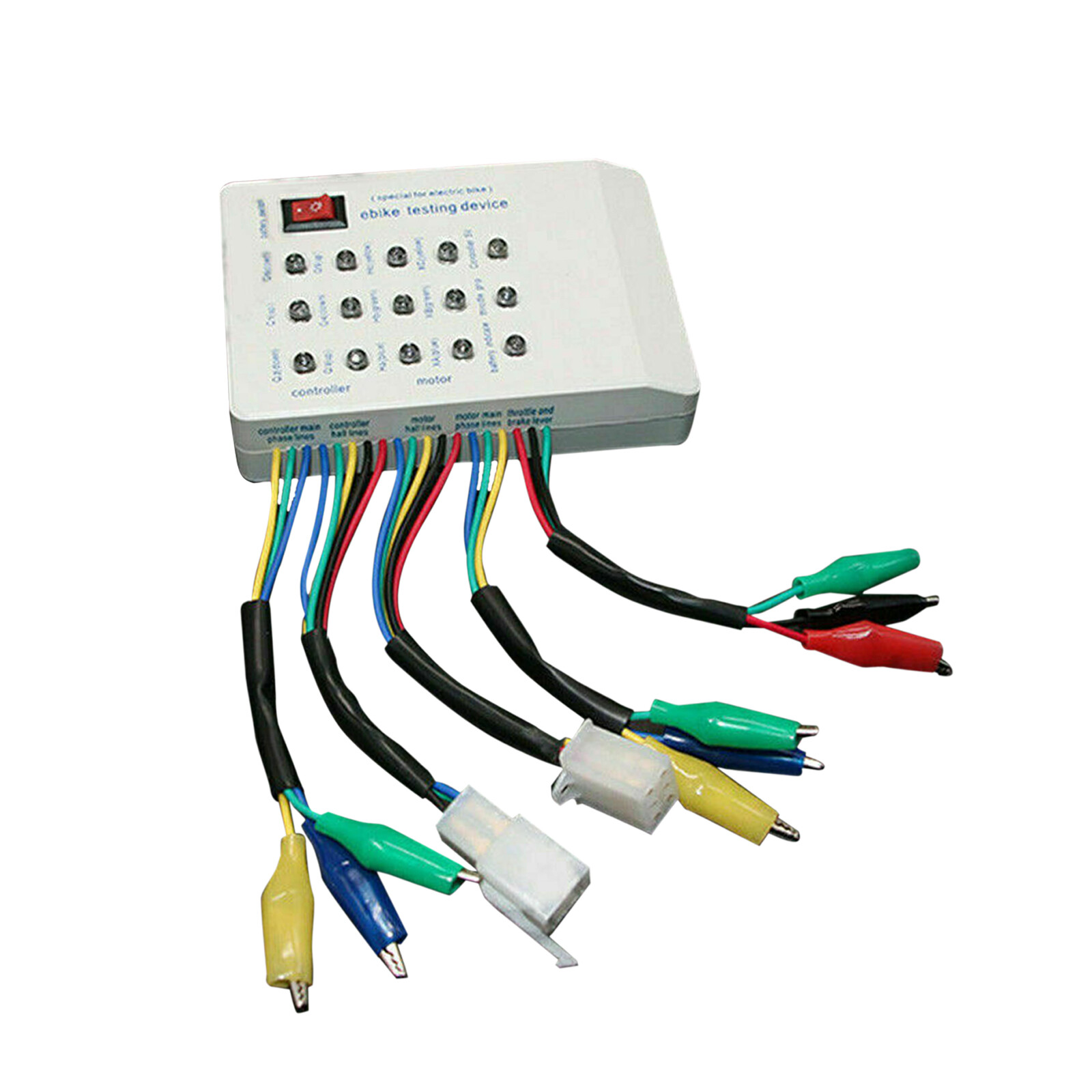 Brushless Motor Controller Tester 24V/36V/48V/60V/72V Electric Car E-Bike Scooh