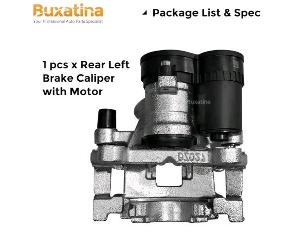 T2H37952 Rear Left Brake Caliper with Motor for Jaguar XF XE F-PACE 2016-2020