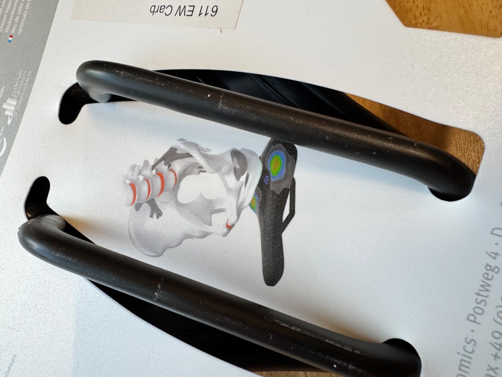 SQlab 611 Ergowave carbon rail 130* saddle, blk