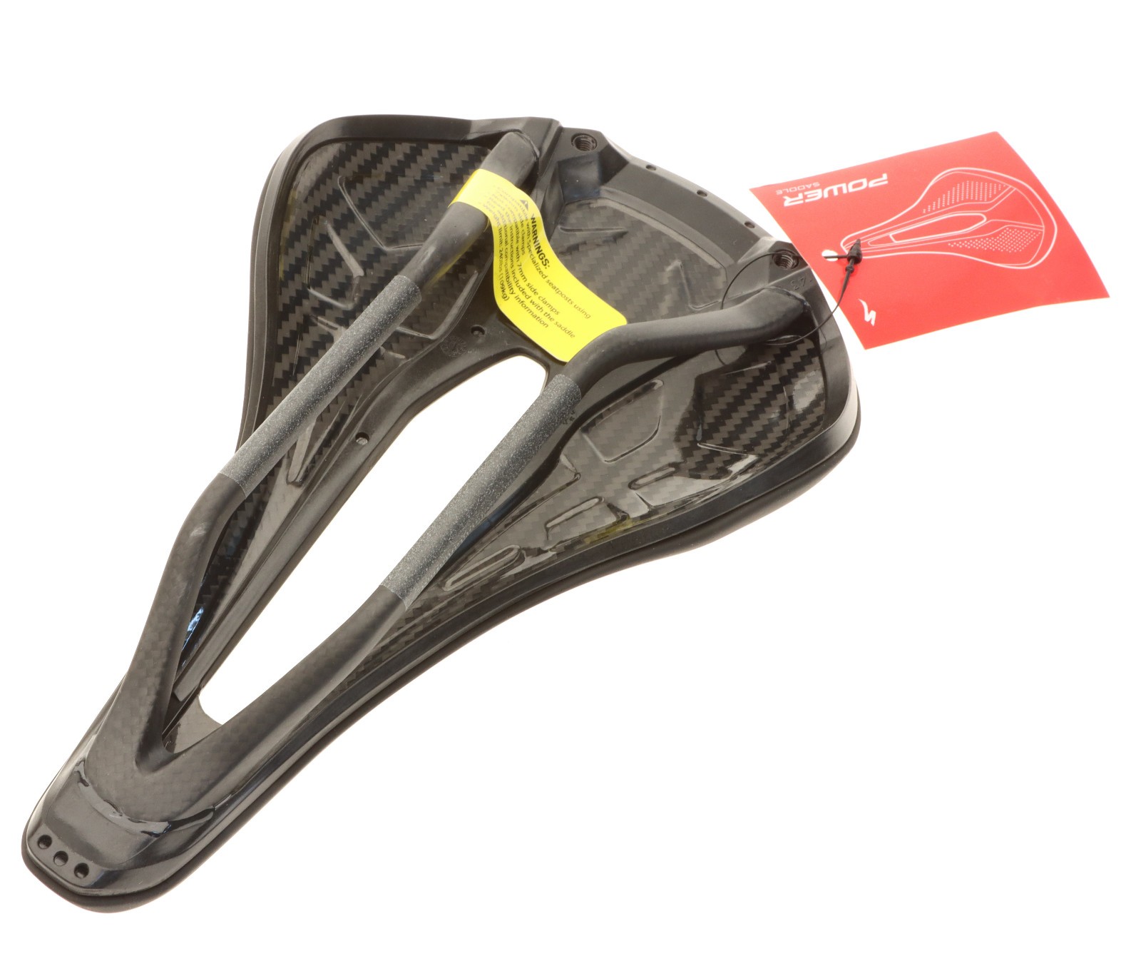 Specialized S-Works Power 143mm Saddle Black FACT Carbon Rails Light Use