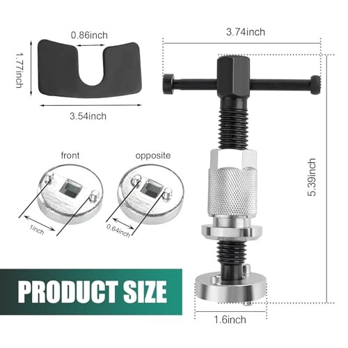 Rust-proof Car Brake Piston Rewind Tool – Rear Brake Caliper Compression Tool