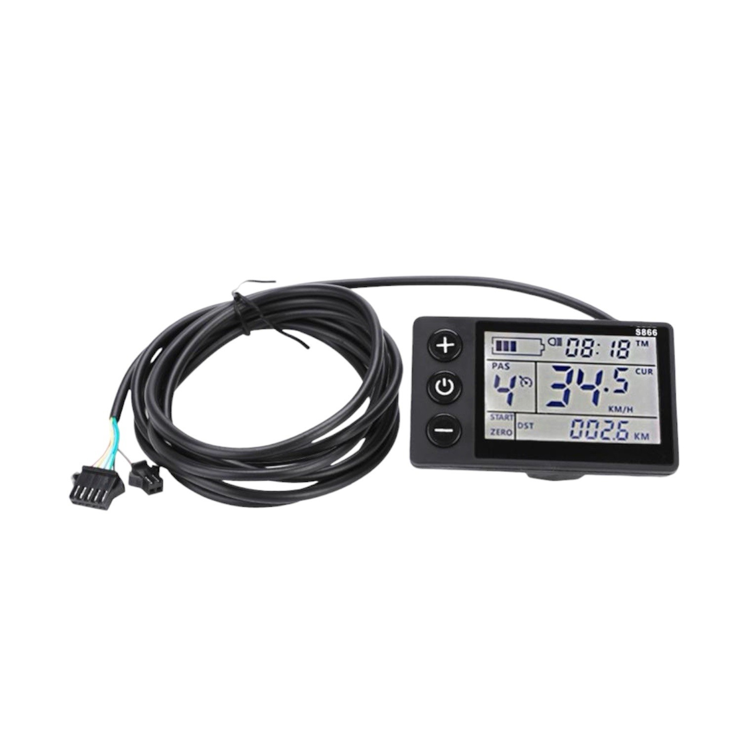 Electric Bike LCD Display Meter ABS Waterproof LCD S866 Electric Scooter New