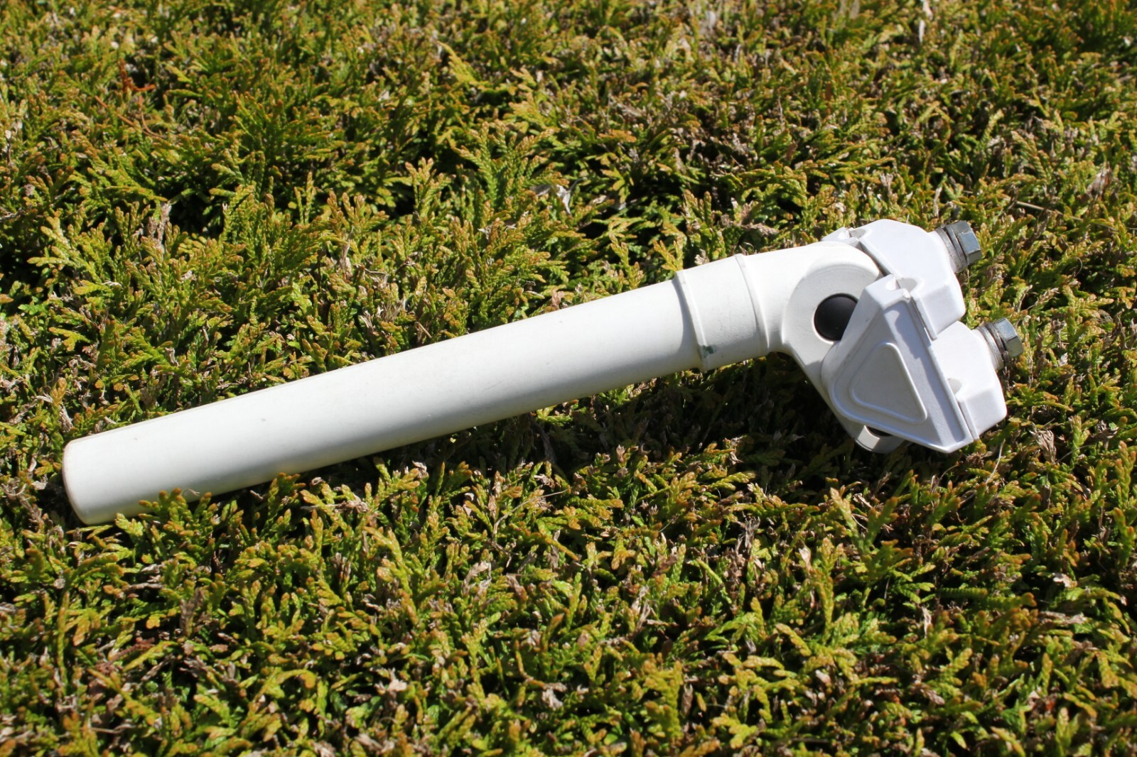 Shiba Western Seatpost Super Lightweight White Plastic Composite Post – Rare!