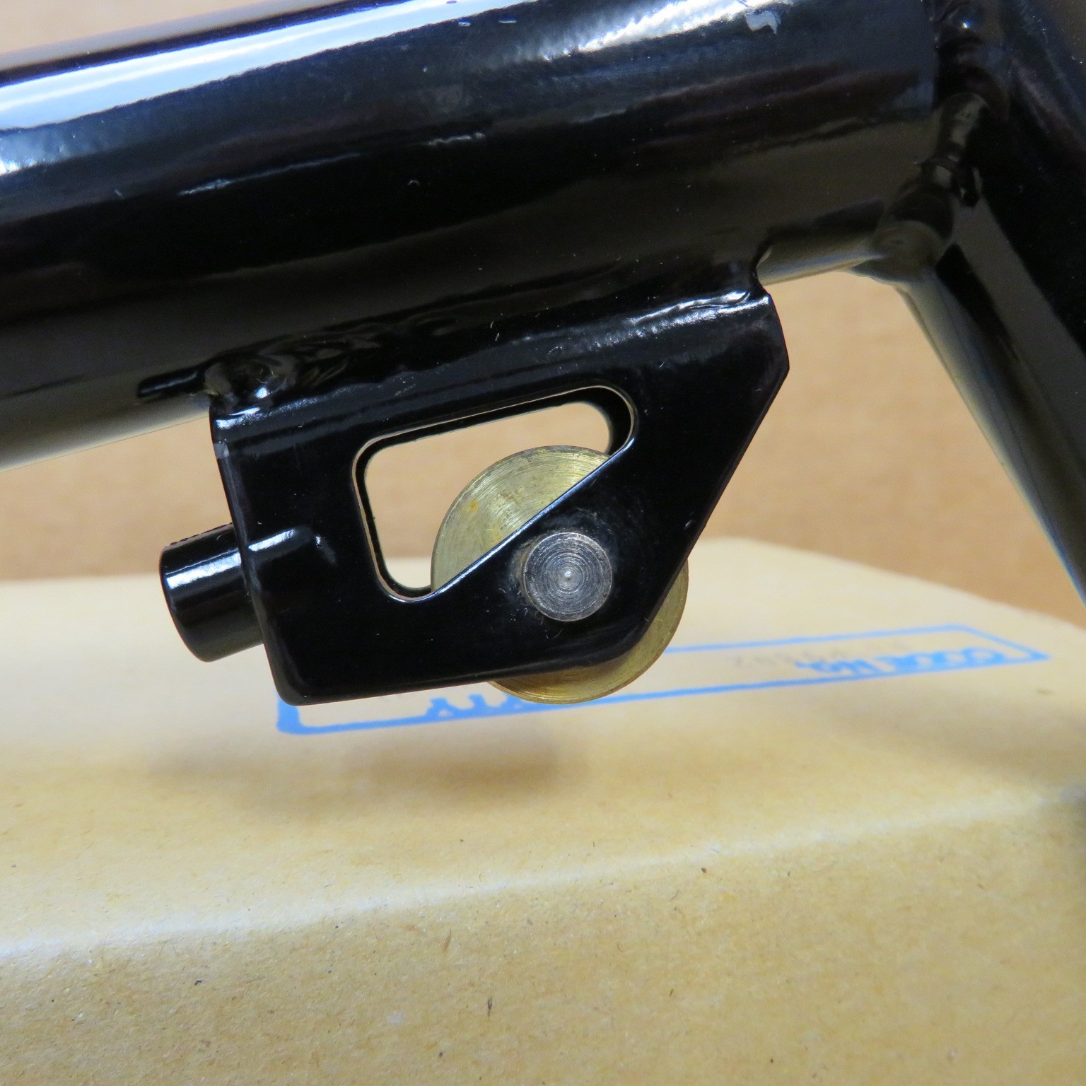 New-Old-Stock 3T Roller Guide Stem…Chromoly Steel Tubing w/Black Enamel Finish