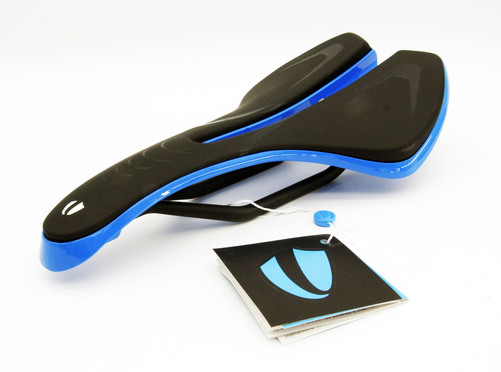 Union Sport Saale Road MTB eBike Bike Full Carbon Saddle Black Blue Seat