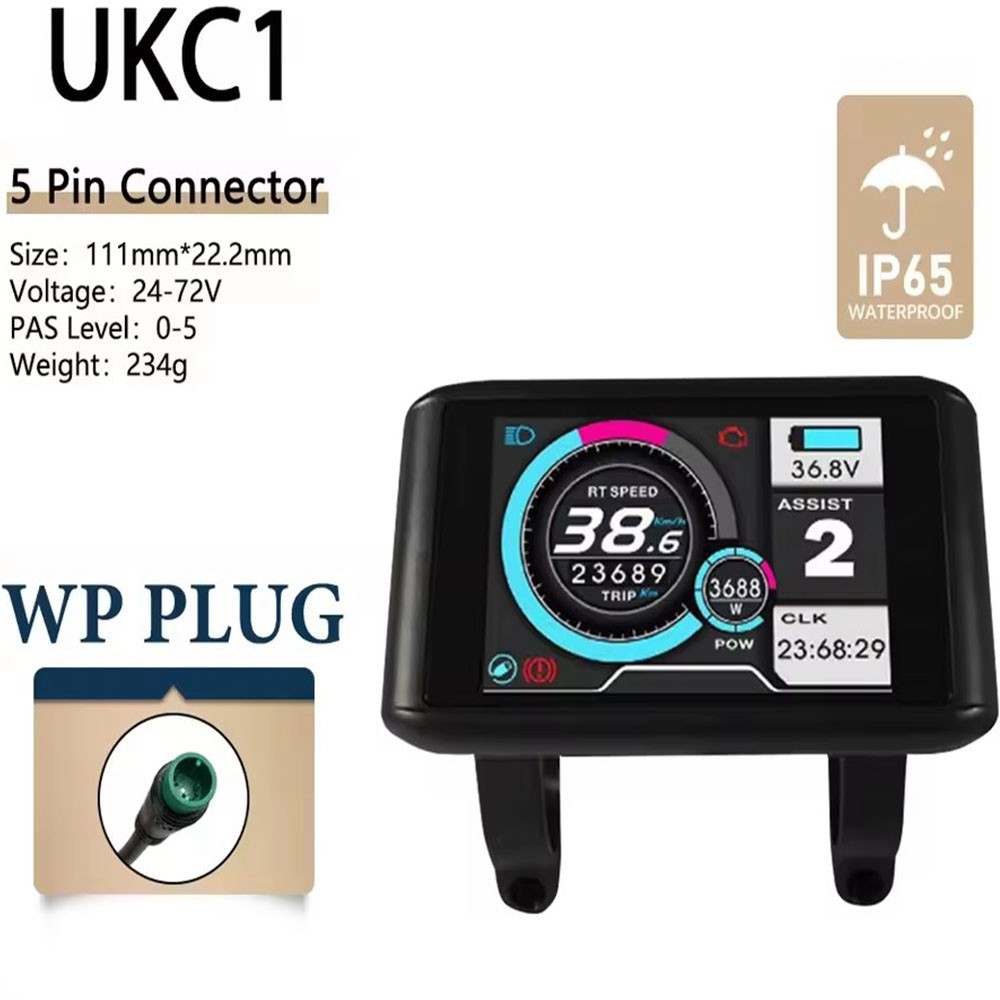 Hub Motor Controller 15A 17A 22A 25A 30A 250W-1000W 36V 48V Display E-Bike Parts