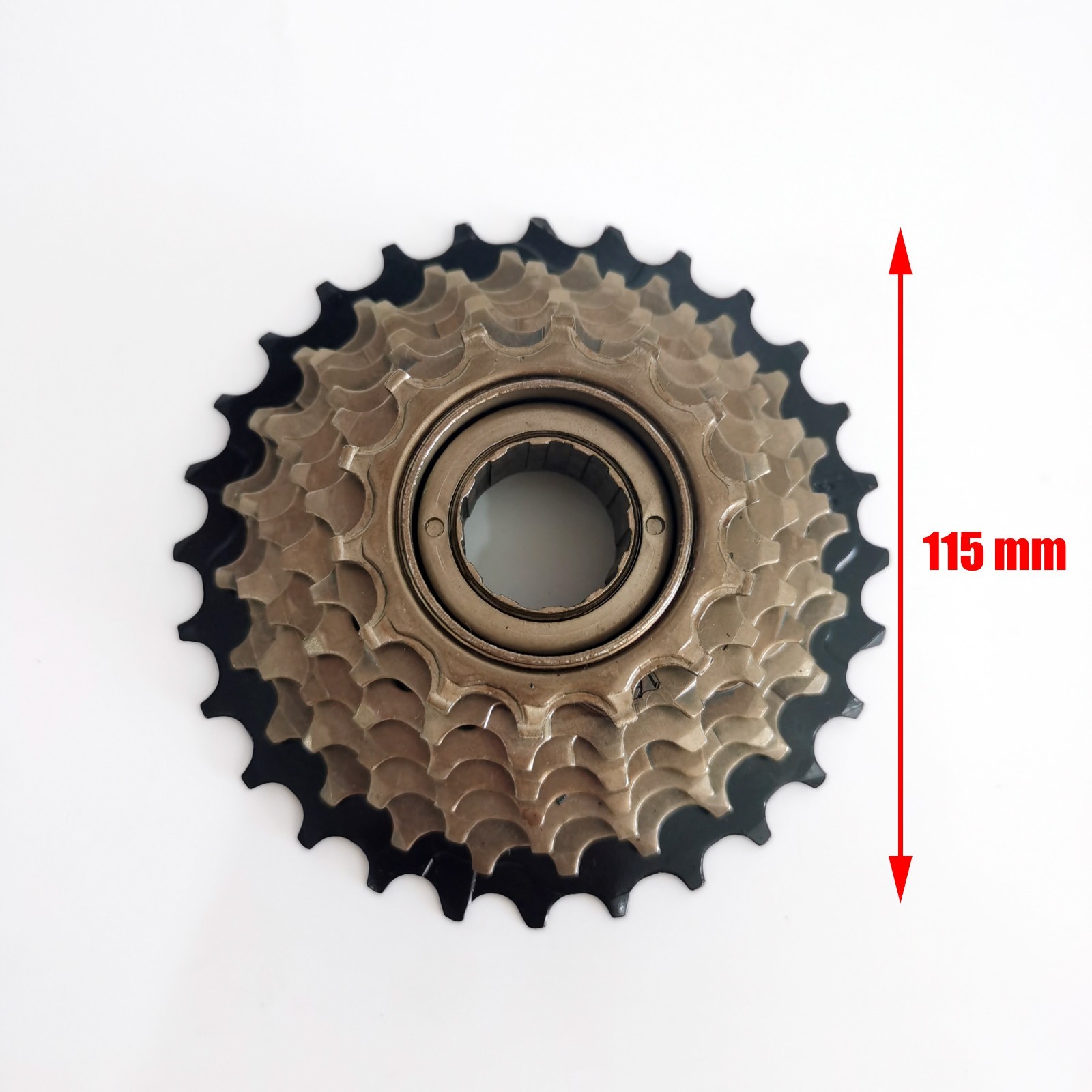 CDH 7 Speed Bike Freewheel 14-28T Threaded Bicycle Cassettes Cogs Gear Sprocket