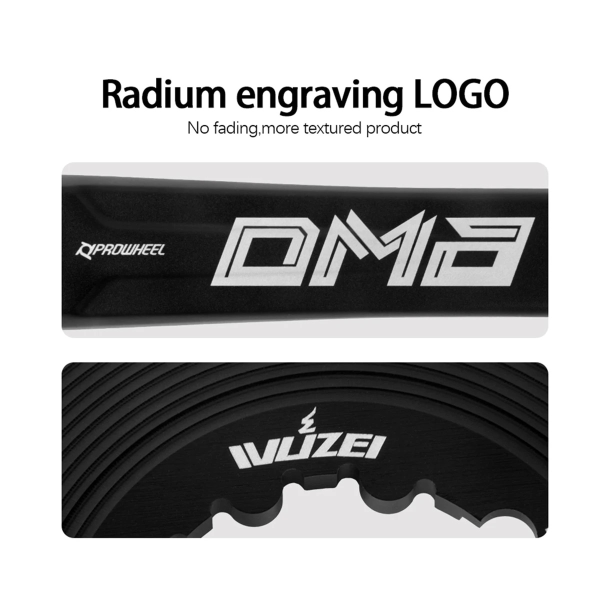 Road Gravel Bike 3 Bolts Direct Mount Crankset 170/172.5/175mm 40-58T Chainring