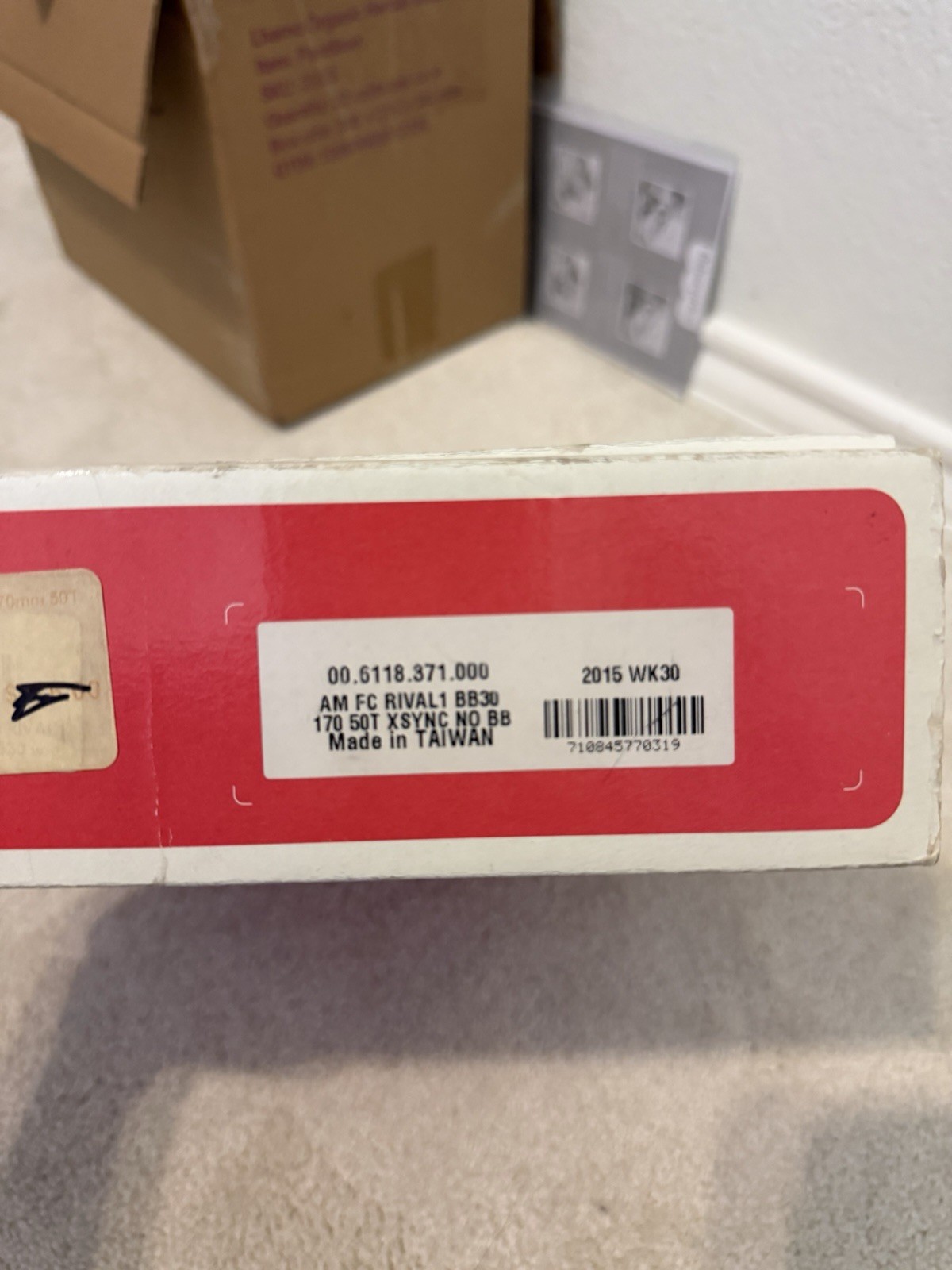 SRAM Rival 1 X-Sync Crankset 170mm 50-tooth BB30