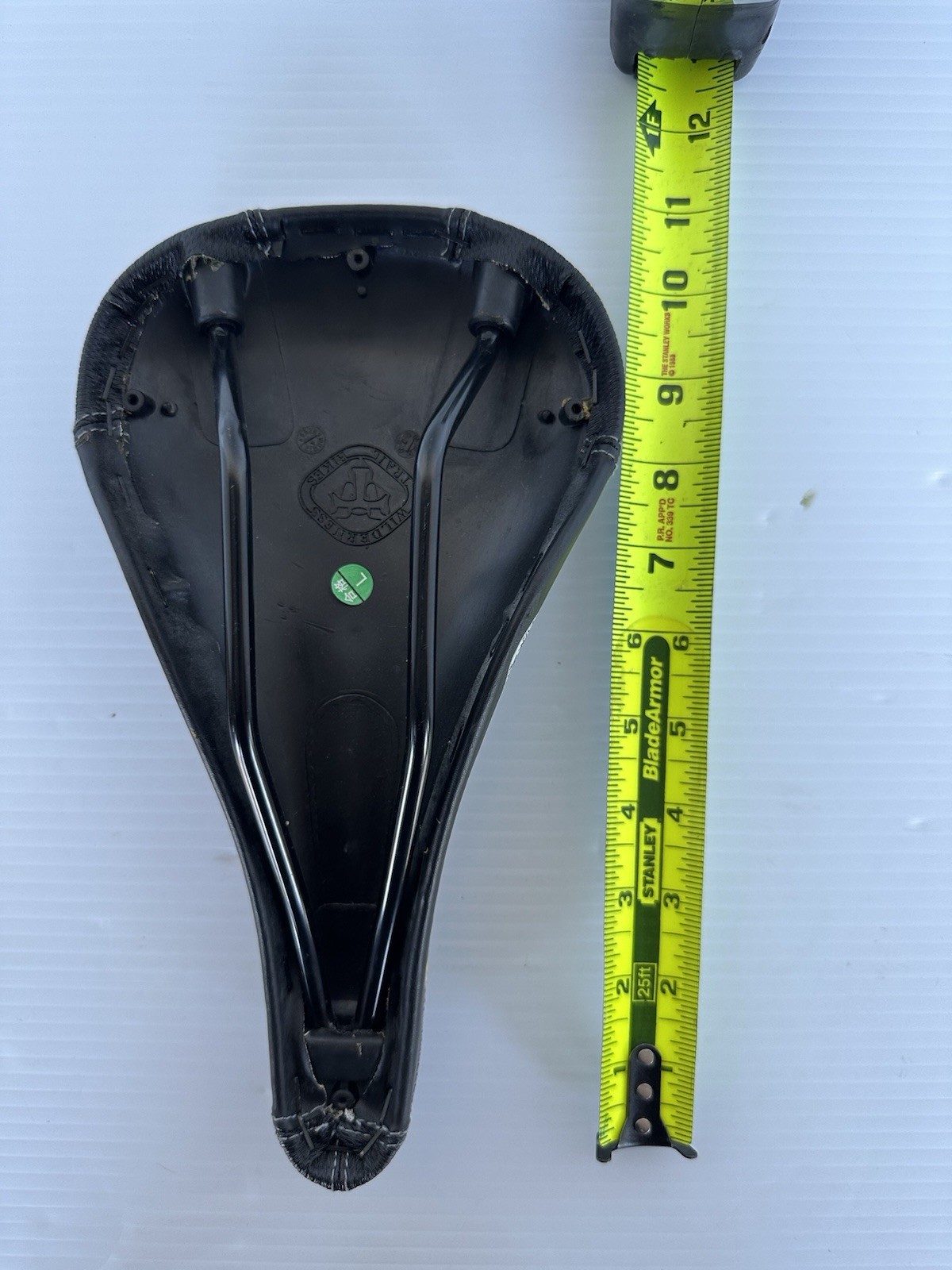 Vintage WTB SST.X Mountain Bike Saddle Black Chromoly Rails MTB Take Off