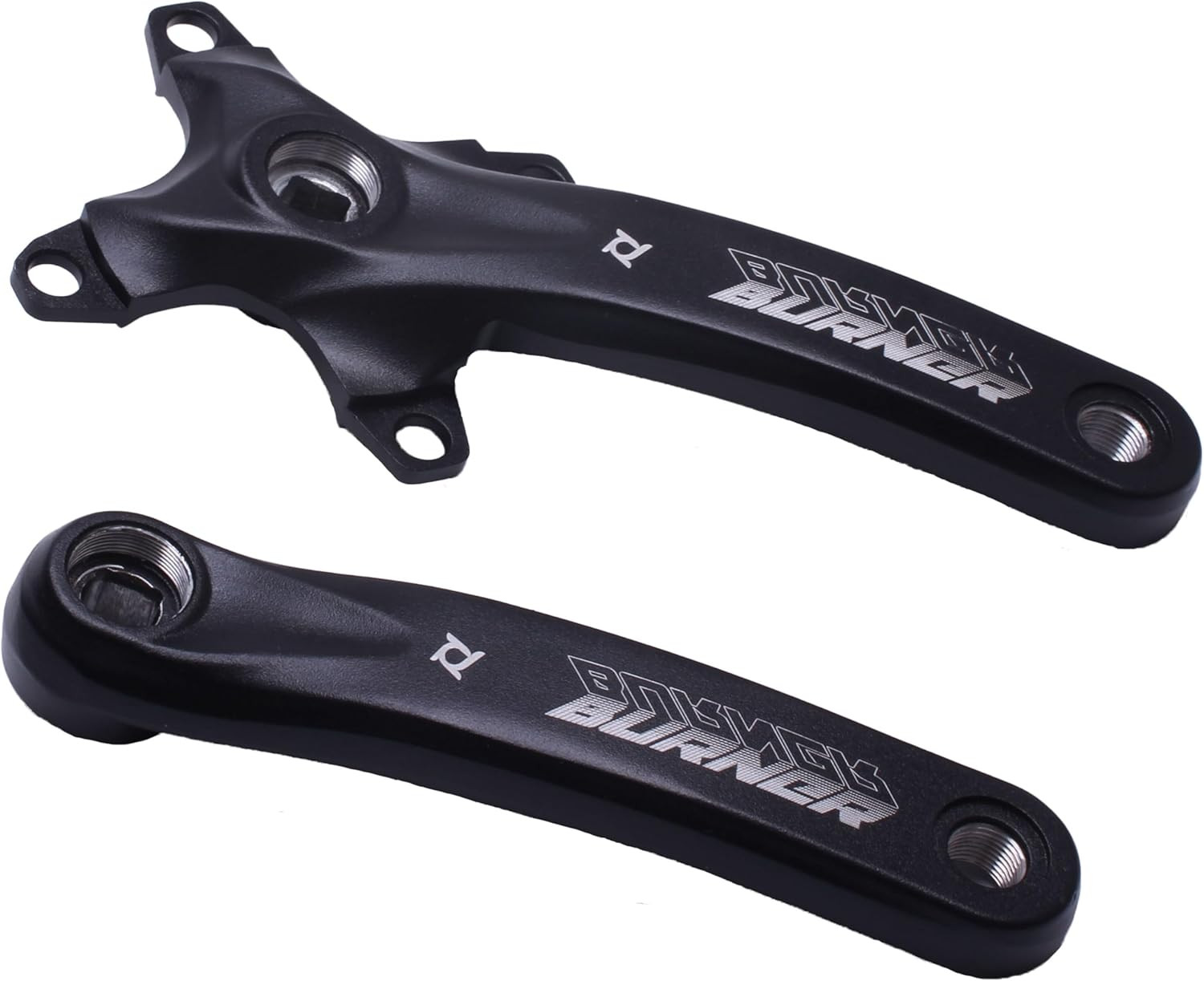 Bike Crank Arm,One Pair Universal 175MM BCD 104MM Square Hole Bike Crank Arm for