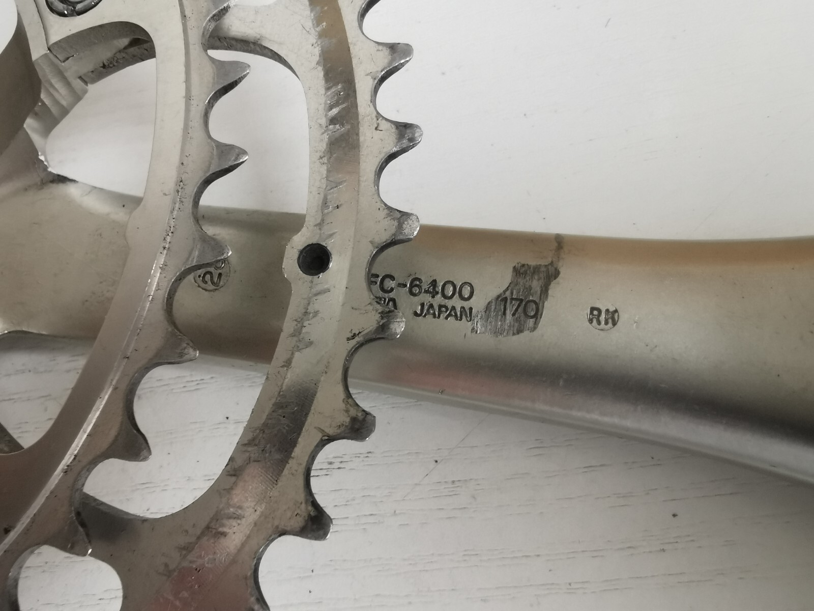 VINTAGE Shimano 600 Ultegra Biopace FC-6400 Double 52/42 170mm Crankset Chainset