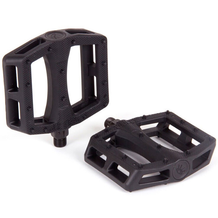 CULT BMX DAK PC PEDALS 9/16″ BLACK PLASTIC COMPOSITE