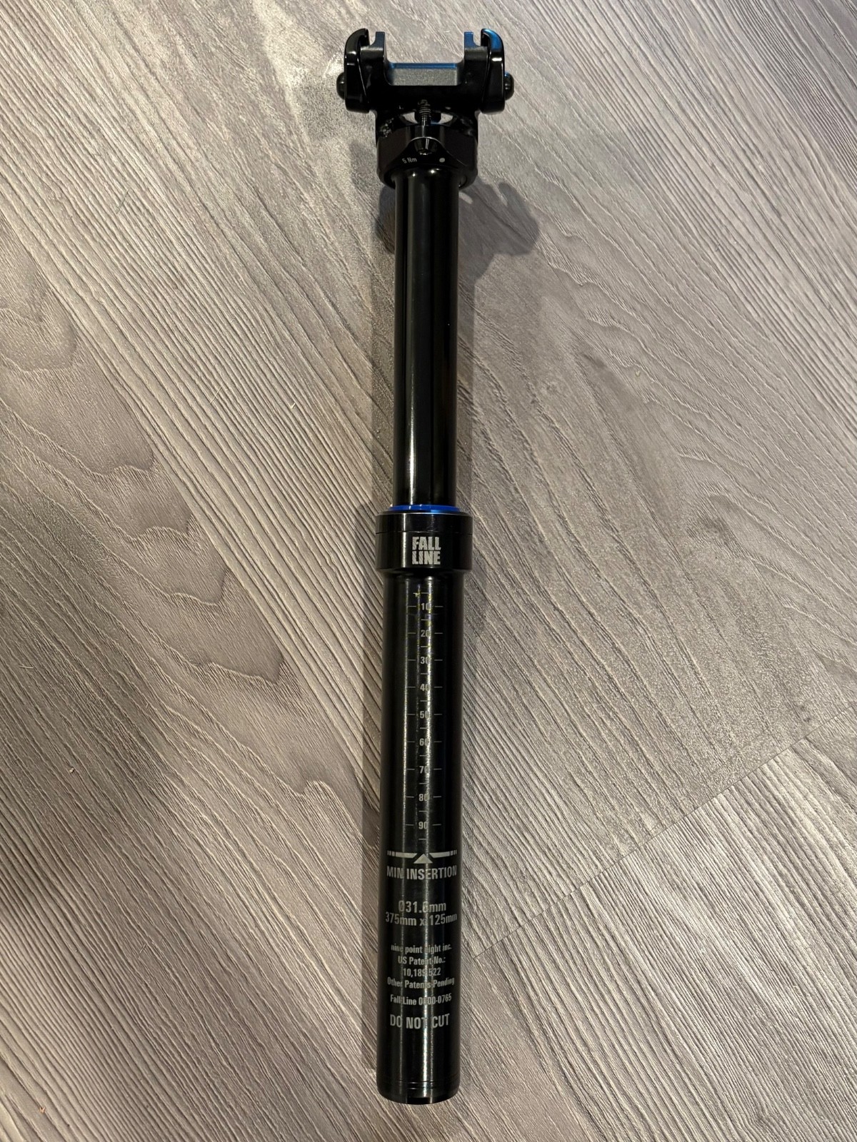 9point8 Fall Line Dropper 31.6mm – 375mmx125mm