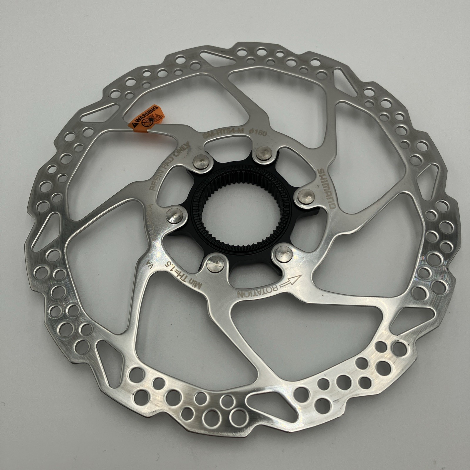 Shimano Deore SM-RT54-M Disc Brake Rotor 180mm Center Lock For Resin Pads Only