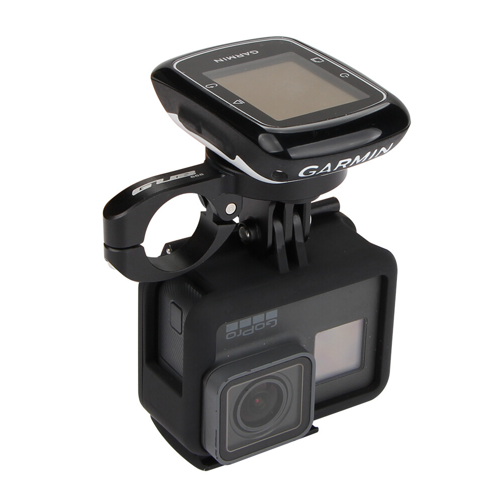 Bicycle TT Rest Handlebar Computer Mount Holder For Garmin Bryton Cateye Gopro