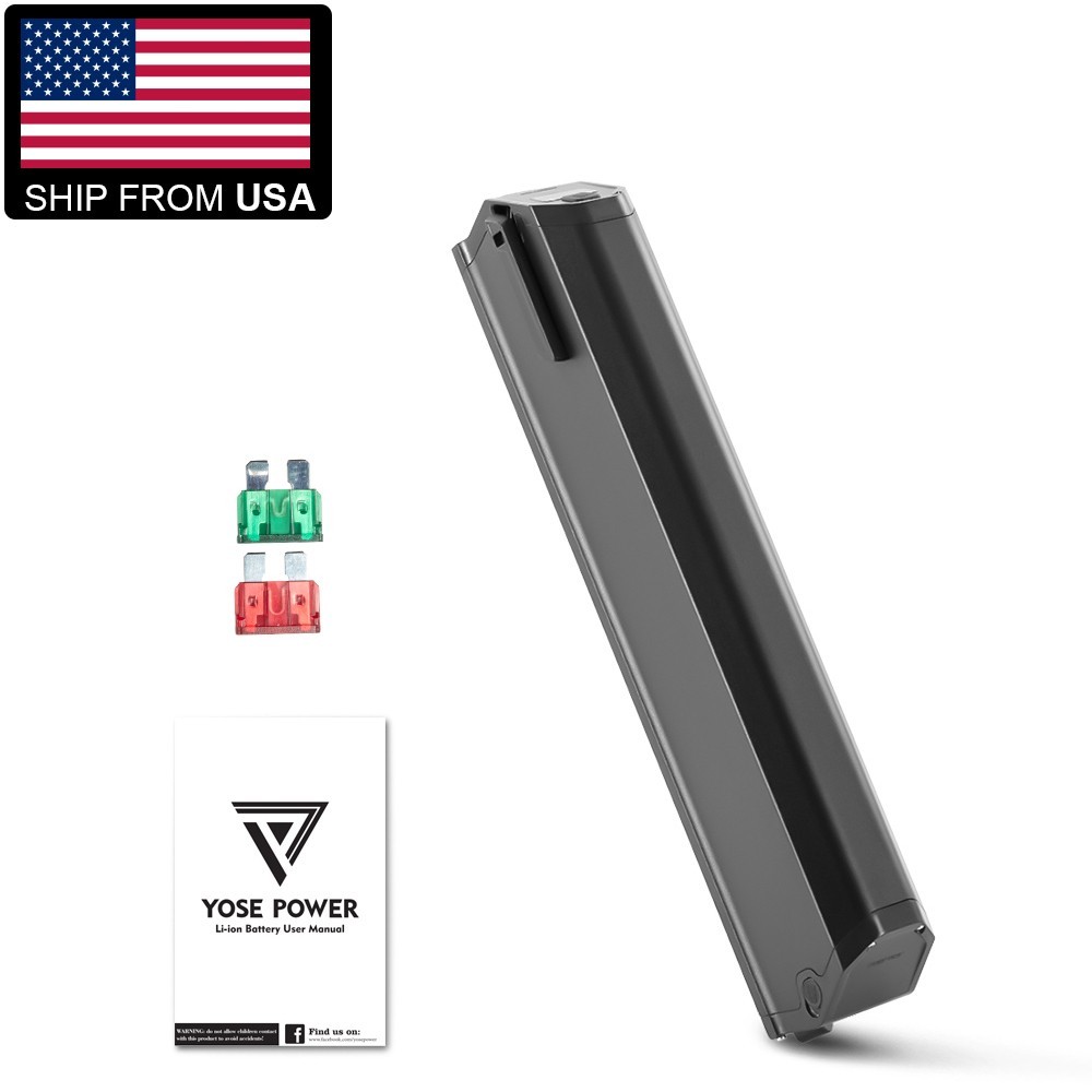 Aventon Pace 500 Battery 48V 12.8Ah Ebike Battery replacement 392.5mm Length