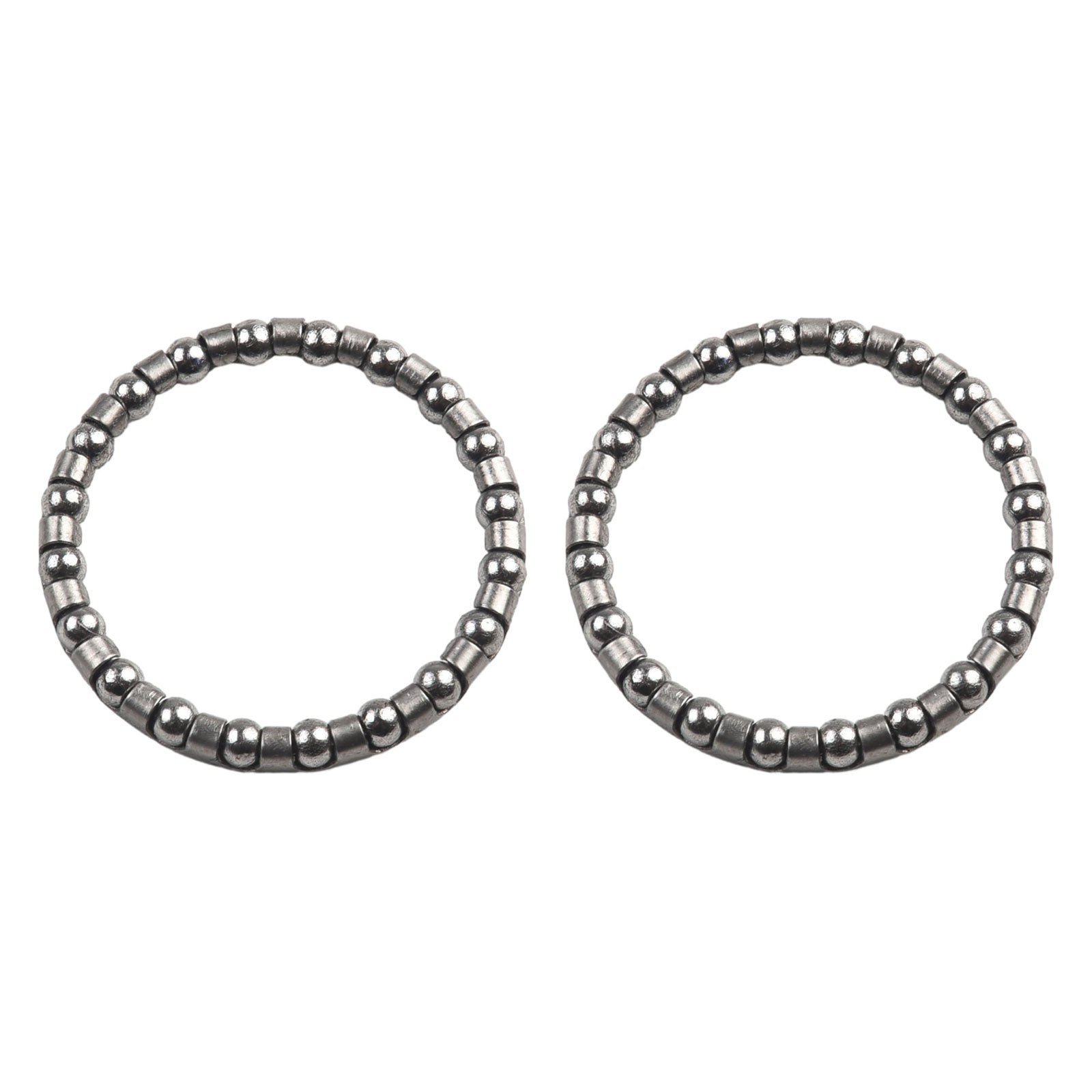 Threaded Bike Ball Bearing Race Cycle Headset Crankshaft Wheel 2pcs High Quality