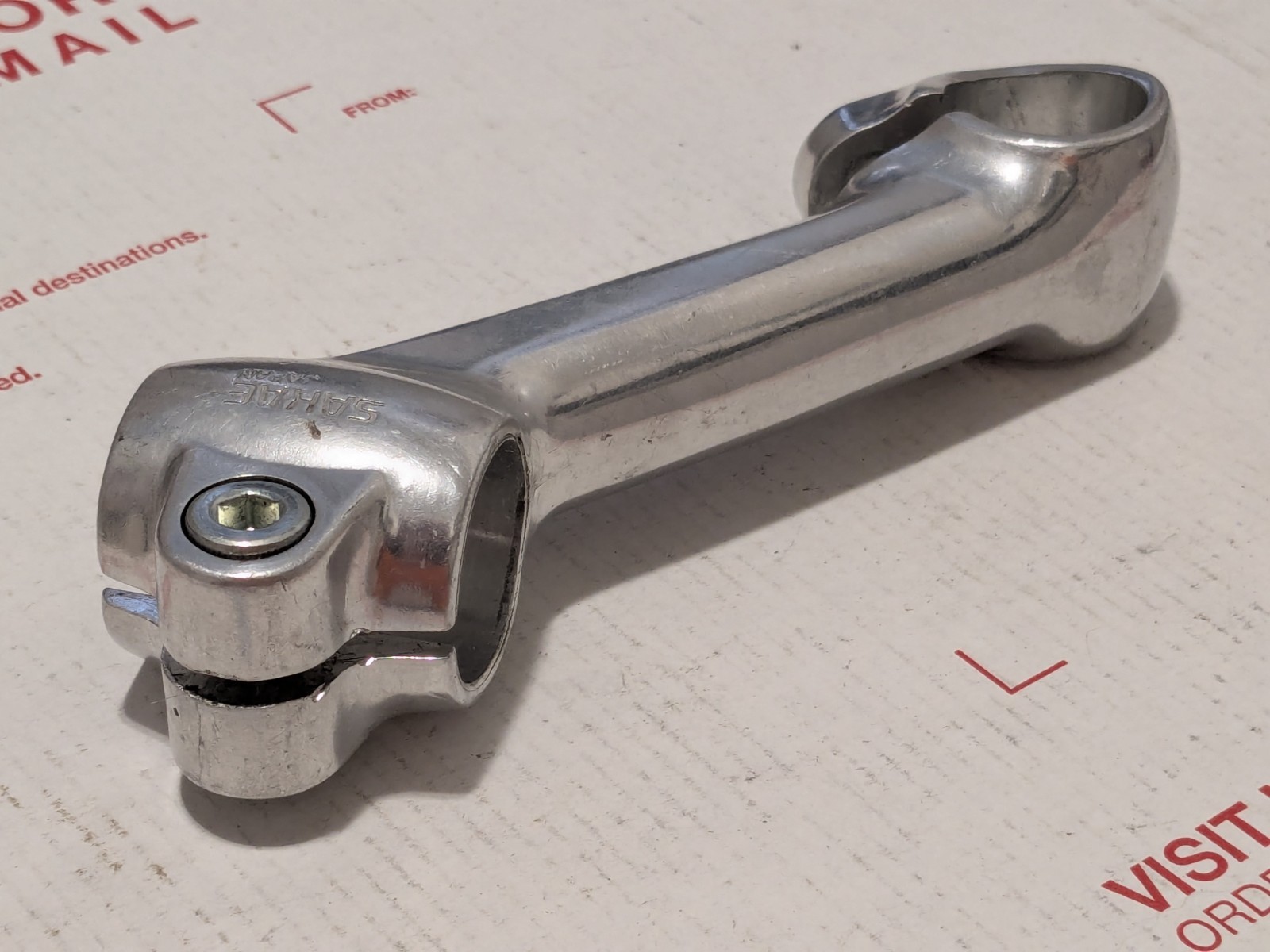 Vintage NOS SR Sakae Tandem Stoker Stem J-89 26.8 25.4 100mm Bike Handlebar