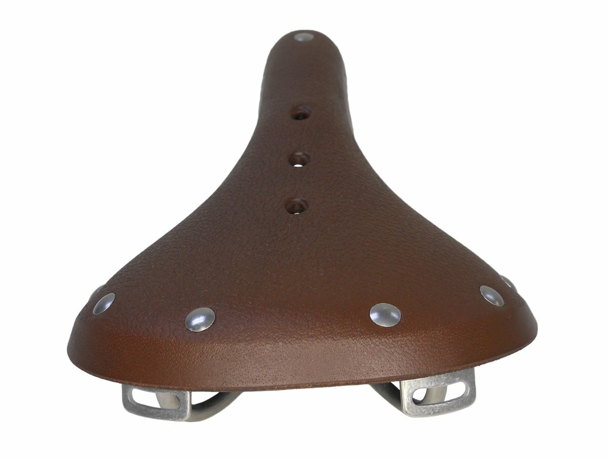 Gyes Brown Leather Saddle ST15