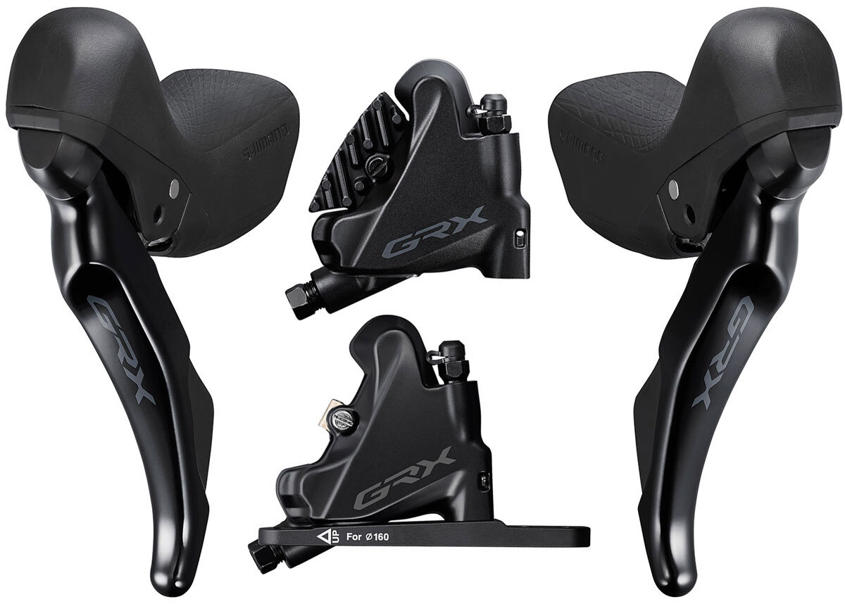 Shimano GRX RX600 RX400 2X10 Speed Disc Brake Road Bike Groupset 165/170mm Crank