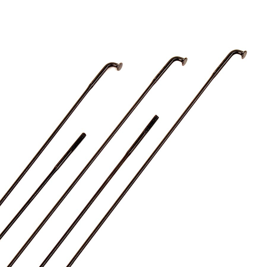 Sapim Laser J-Bend Black Stainless Steel Bike Spokes – Lightweight, Strong for