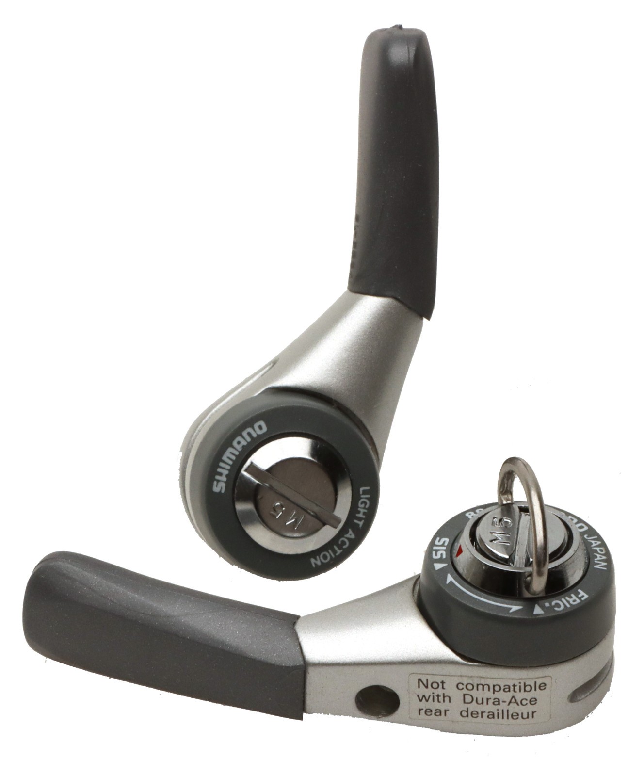 Shimano 600 Ultegra SL-BS64 Bar End Shift Lever Set w/ Cables/Housing 8s NOS