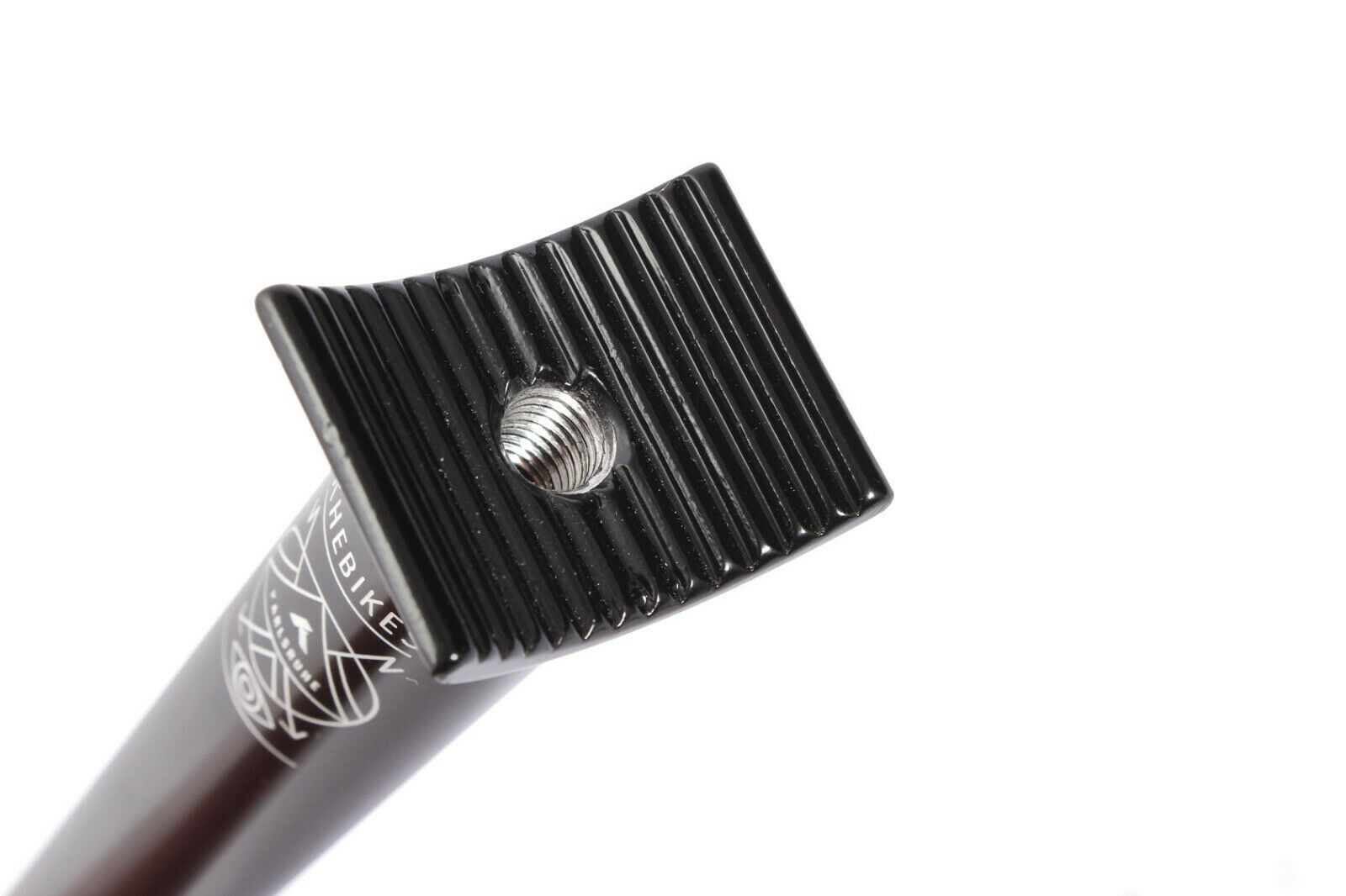 KHE Pivotal Seat Post 360mm Black – 25.4mm Alloy | 218g | Flatland BMX