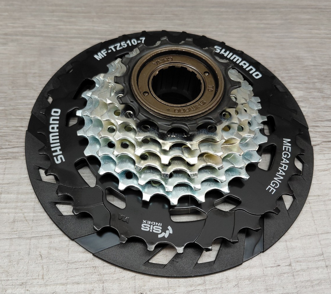 Shimano MF-TZ510-7-CP Multi-Speed Freewheel – 7-Speed, 14-34T