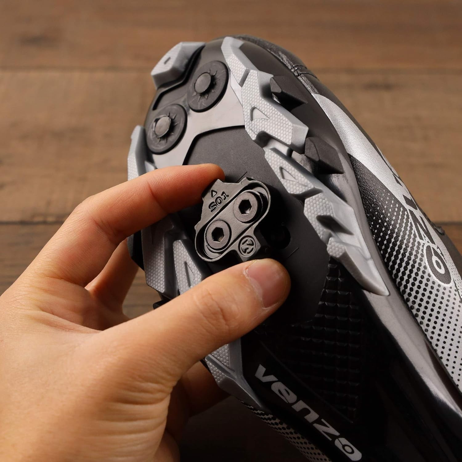 Bike Cleats Compatible w/Shimano MTB SPD Pedals SM-SH51 & SM-SH56 | Single & …